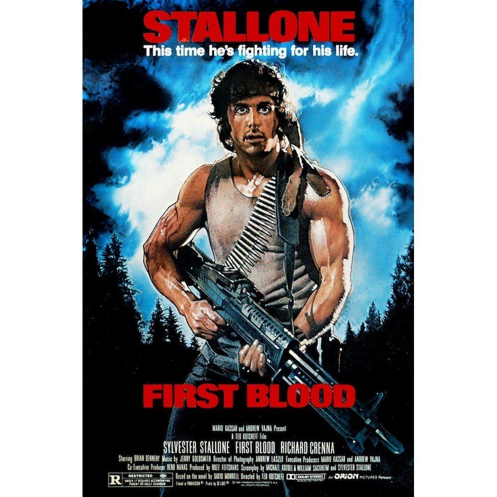 RAMBO ランボー - FIRST BLOOD / ポスター - PGS